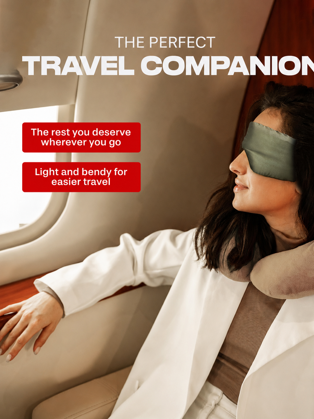Cloud-Like 3D Blackout Sleep Mask | Wide No-Pressure Eye Mask for Side Sleepers, Naps & Travel