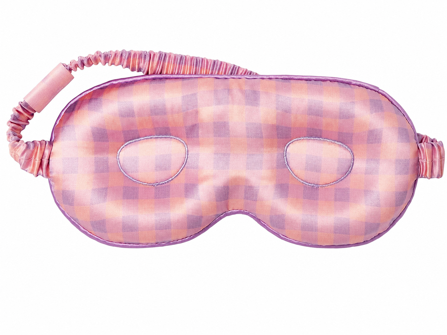 Embroidered Sleep Mask | Soft, Comfortable & Adjustable Eye Mask for Bedtime, Naps & Travel