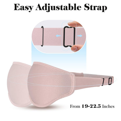 3D Blackout Sleep Mask | 100% Light Blocking, Zero Eye Pressure for Side Sleeping, Naps & Travel